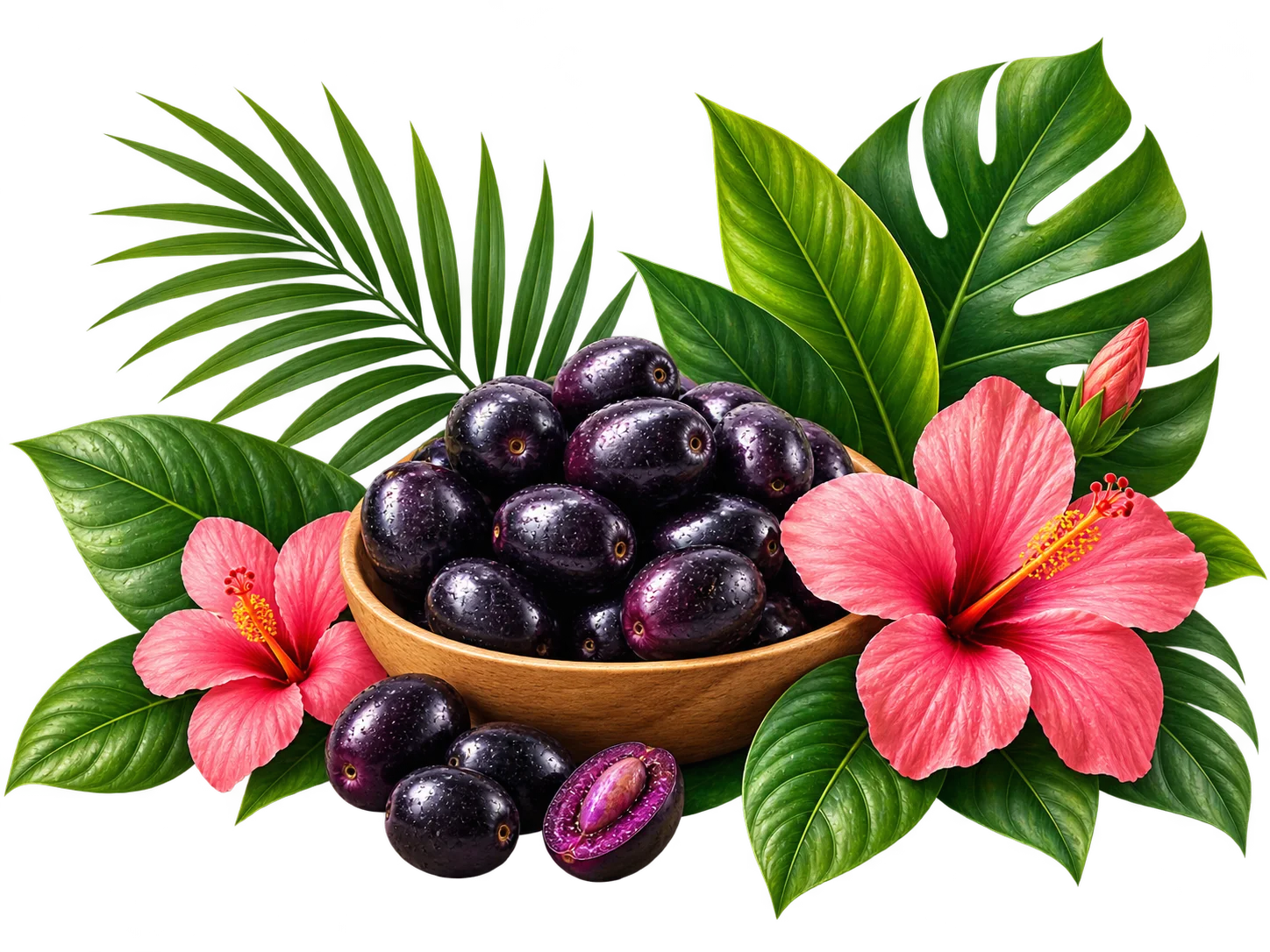 Tropical jamun fruit