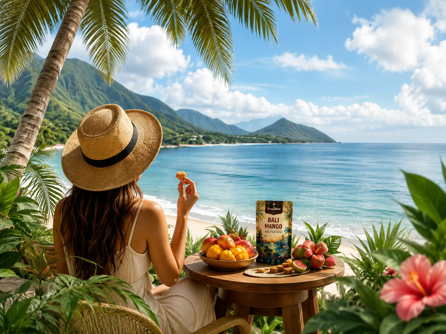 A tropical snacking escape